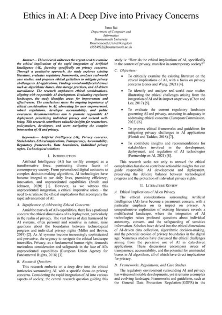 A Deep Dive Into Privacy And Ethics