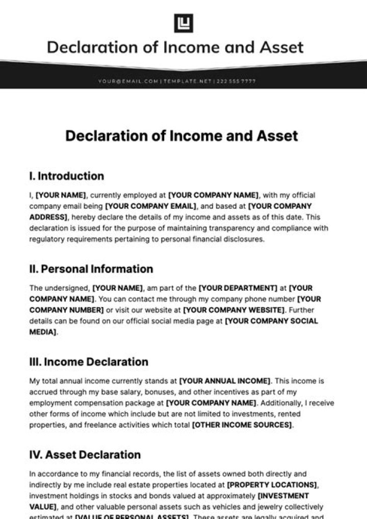 An Exploration Of Income And Assets