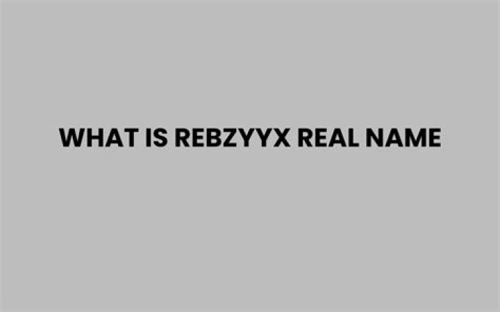 Discover The True Age Of Rebzyyx