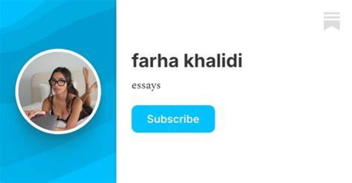 Farha Khalidi's OnlyFans Leak Exposed