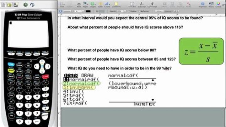 How do you know when to use invNorm or Normalcdf? |