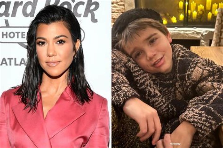 Kourtney Kardashian's son Reign is Travis Barker lookalike with mohawk hair