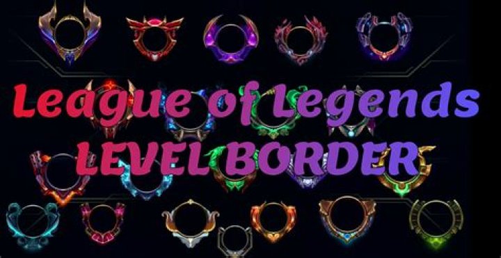 League Of Legends Borders Guide All League Of