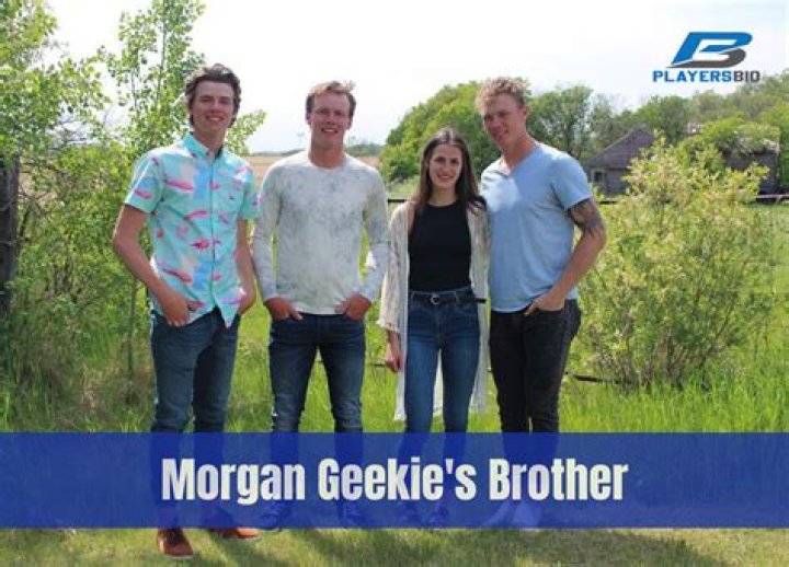 Morgan Geekie Brother Conor Geekie: Kraken Star Family ·