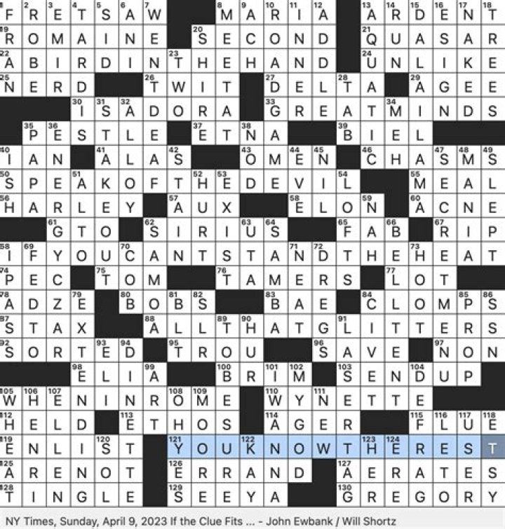 Newbie NYT Crossword Clue and Answers, Newbie NYT