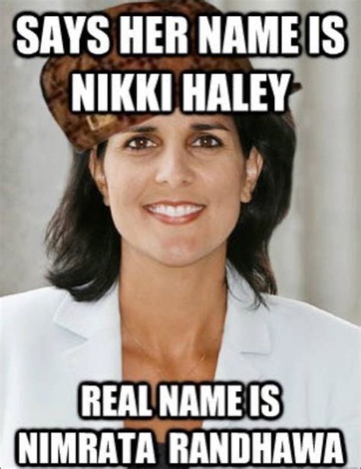Nikki Haley Real Name Nimrata Randhawa