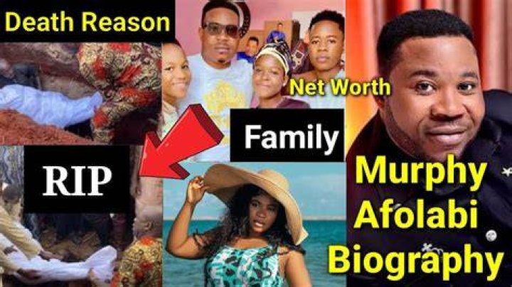 Nollywood Actor Murphy Afolabi Age Biography Wife Children