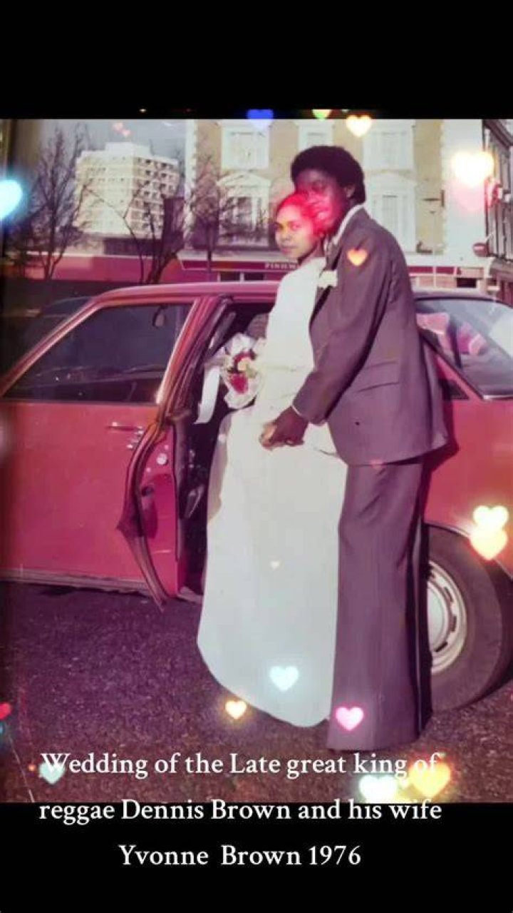 The Wife Of Dennis Brown
