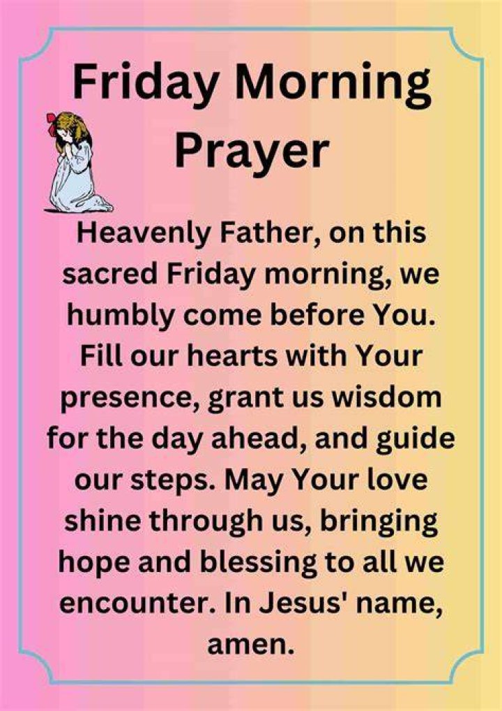 Uncover The Power Of Friday Blessings And Prayers: Discoveries And Insights