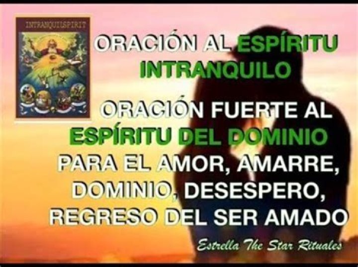 Uncover The Secrets Of "Oracion Al Espiritu Intranquilo Desespero Y Dominio"