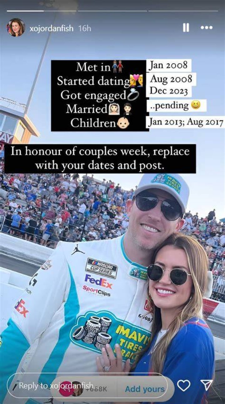 Unveiling The Life Of Jordan Fish: Denny Hamlin's Supportive Partner