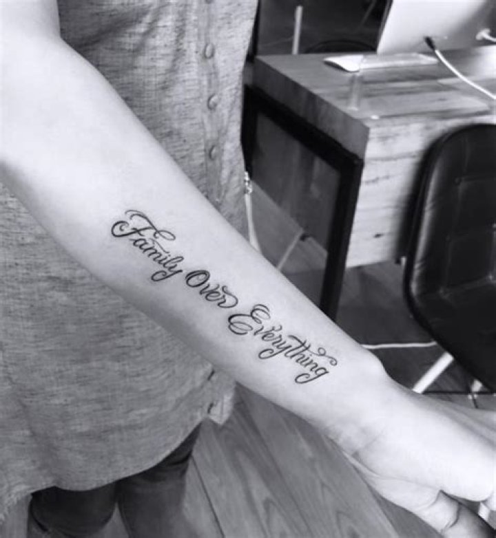 Unveiling The Meaningful World Of Family Forearm Tattoos