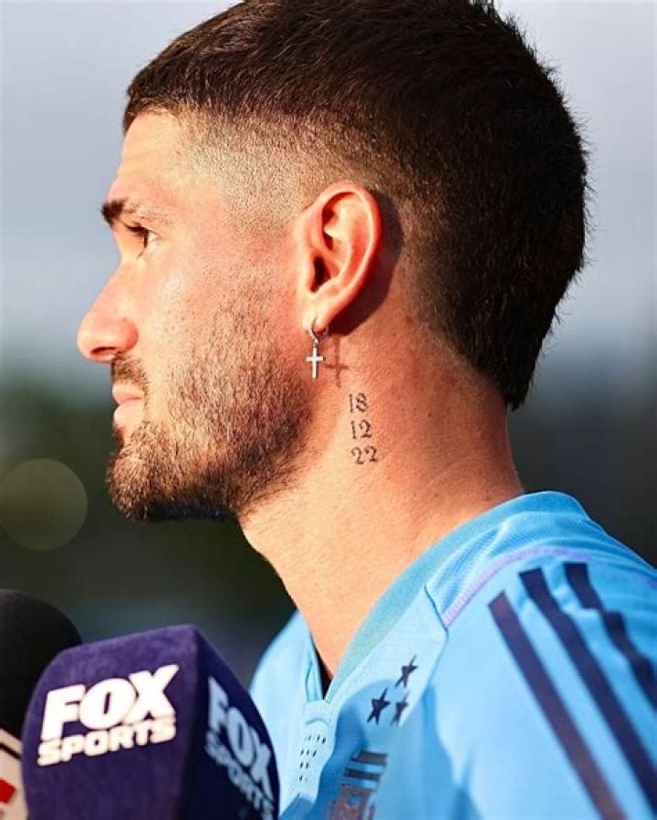 Unveiling The Style And Influence Of Rodrigo De Paul's Signature Haircut