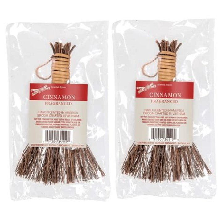 Where do you place a cinnamon broom?